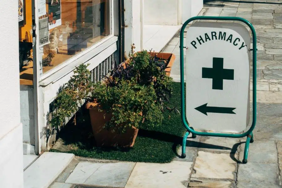 panneau pharmacie