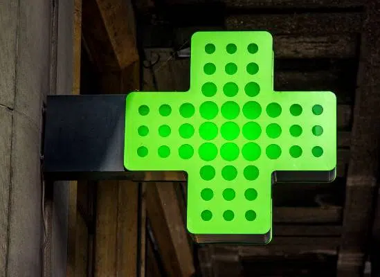 croix verte de pharmacie