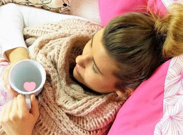 femme malade