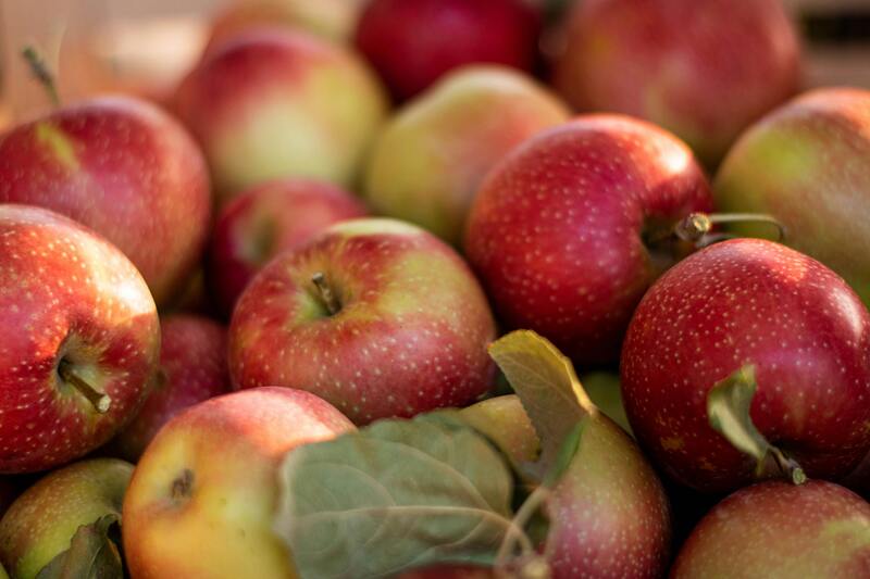 des pommes